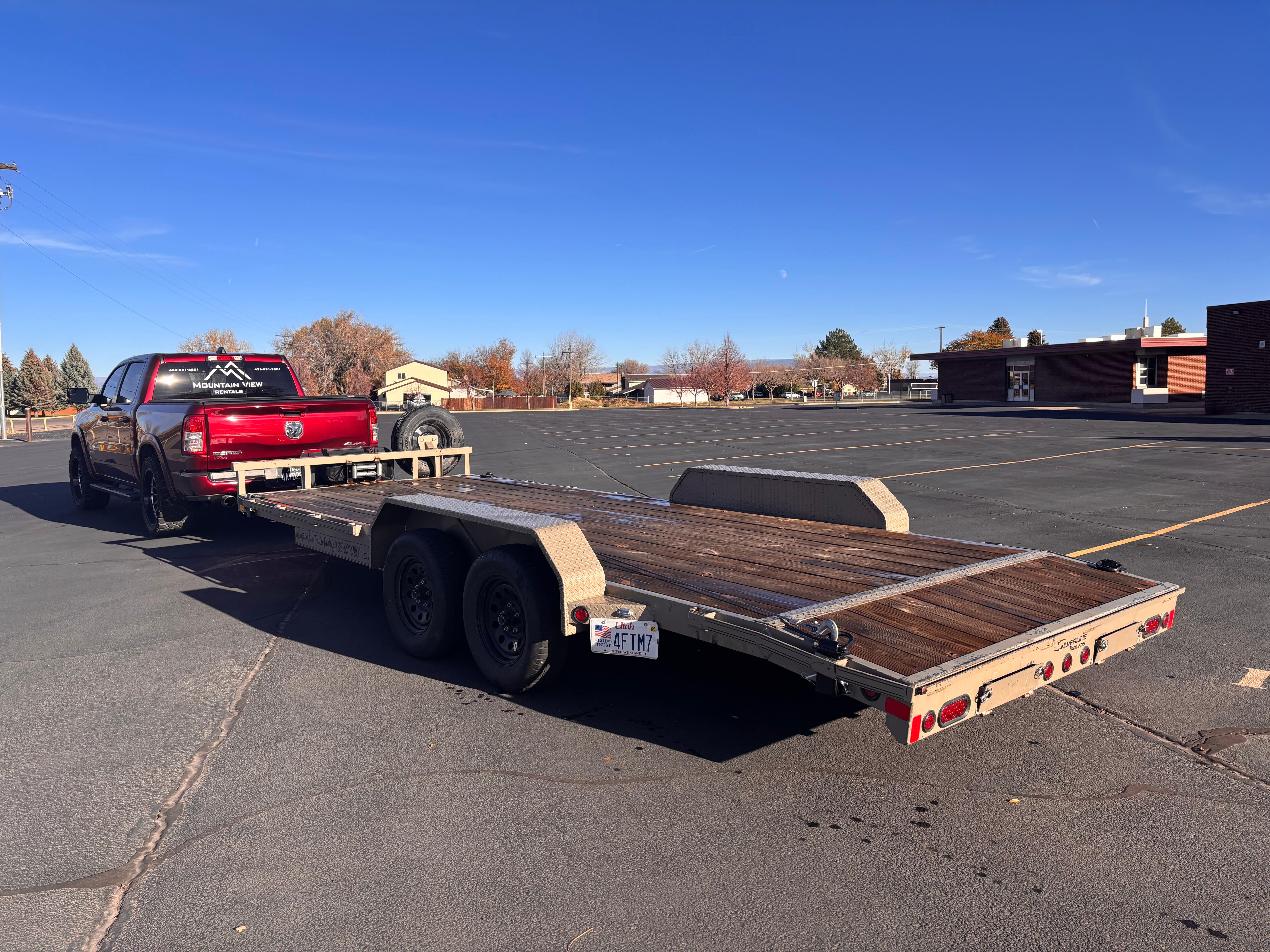 7x 20ft Car Hauler Trailer thumbnail 2