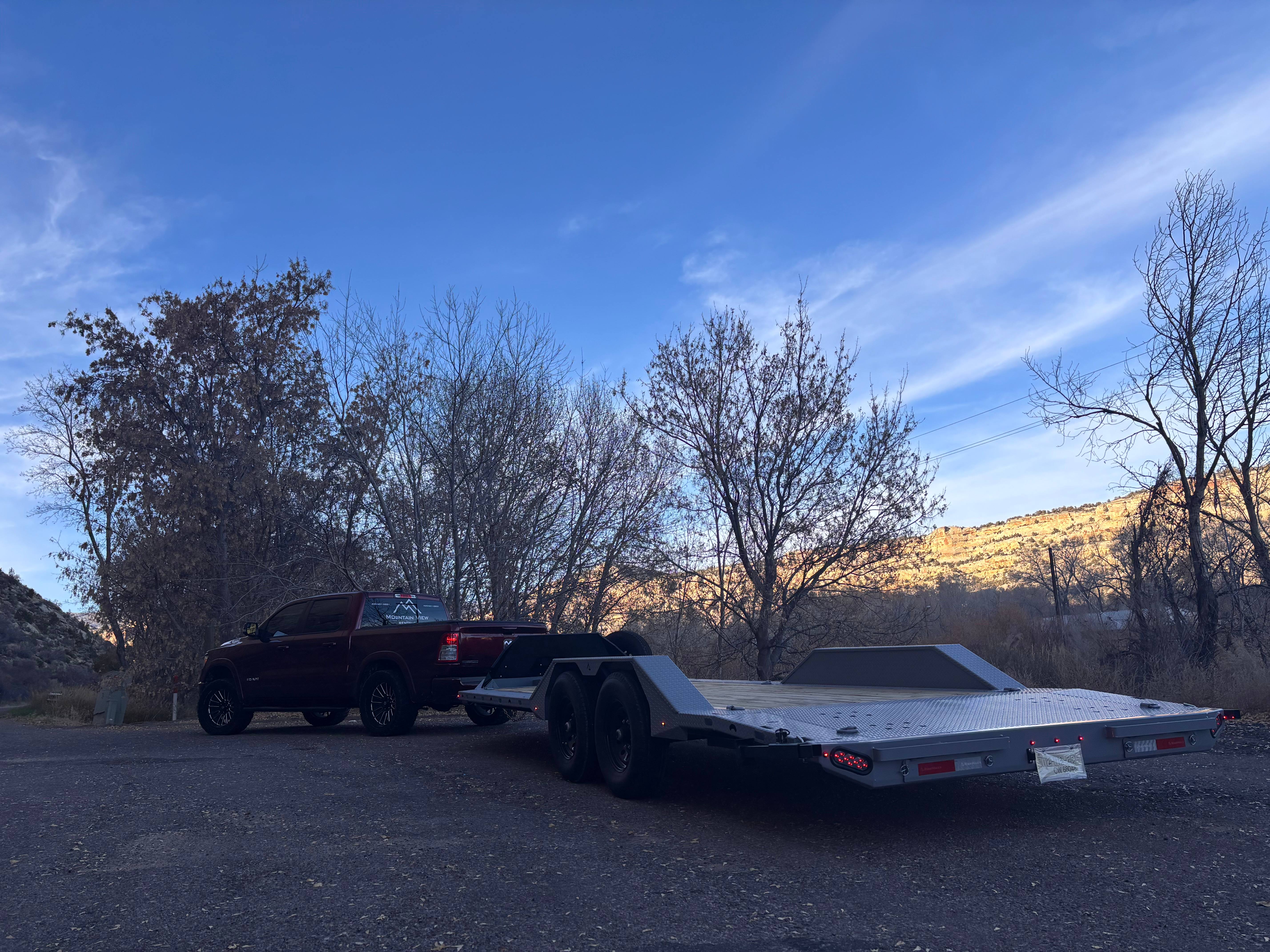 22ft Drive-Over Fender Flatbed thumbnail 3