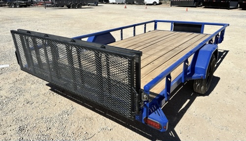 7x 14ft Diamond C Utility Trailer thumbnail 2