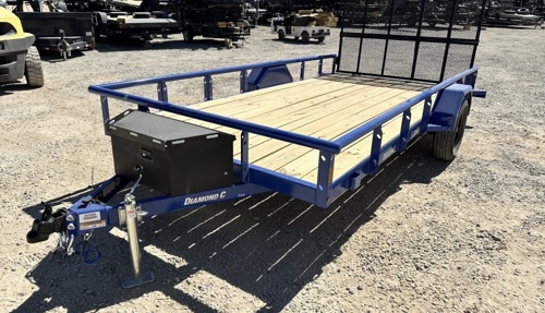 7x 14ft Diamond C Utility Trailer thumbnail 4